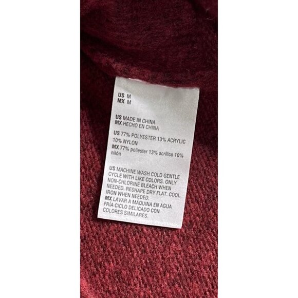 State of Day Women's Indulge & Rest Loungewear Tunic Hoodie - Maraschino M - Picture 9 of 9